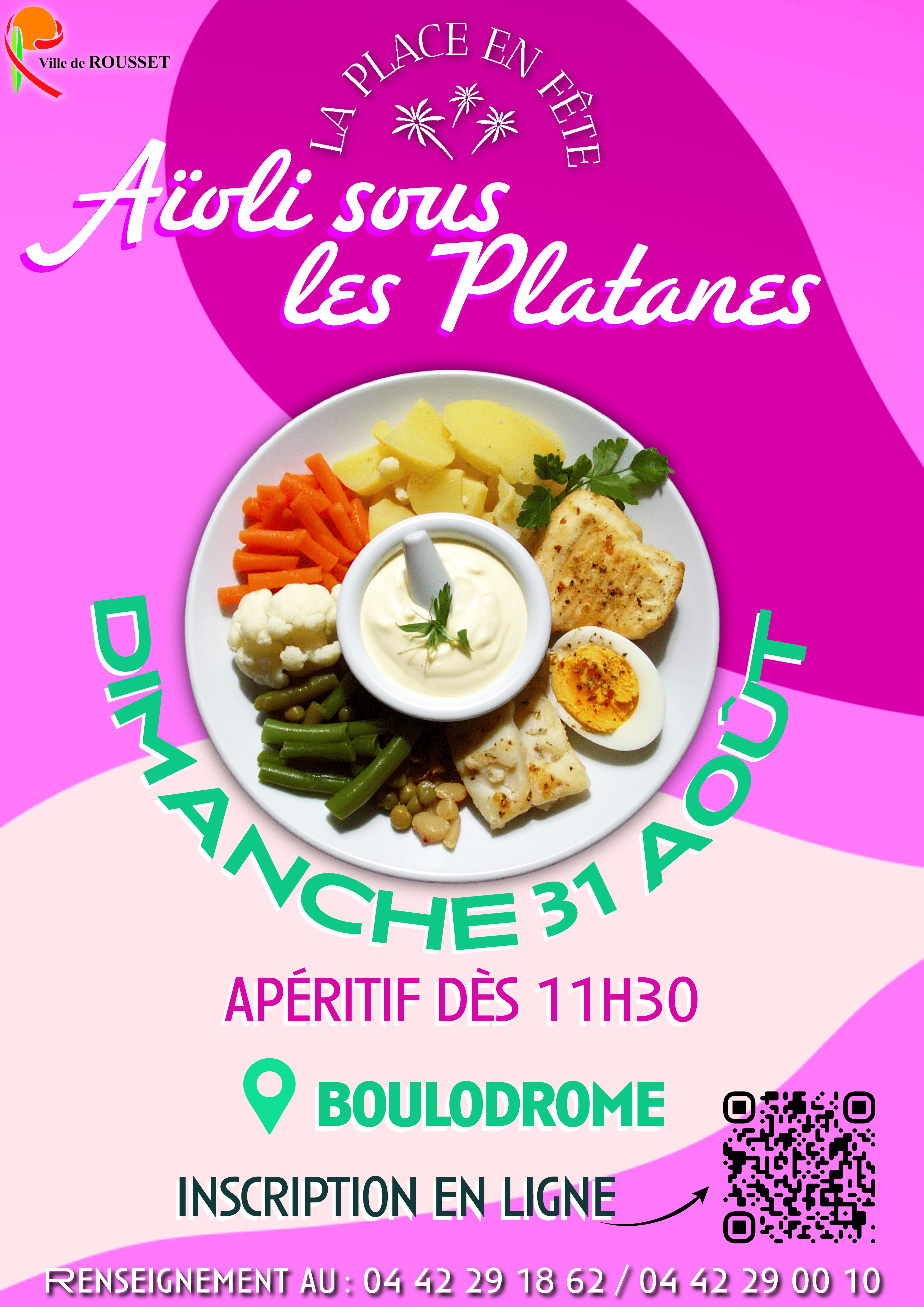 AÏOLI ST PRIVAT 2025 - DIMANCHE 31 AOÛT - SUR LE BOULODROME