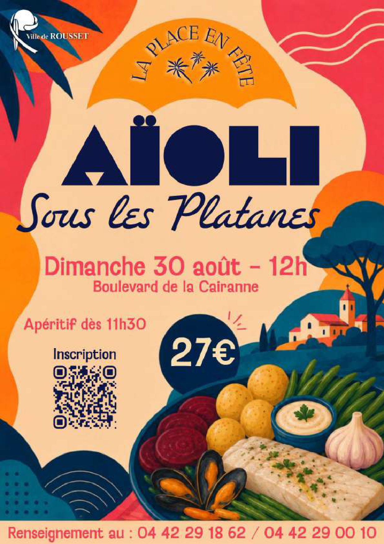 AÏOLI ST PRIVAT 2026 - DIMANCHE 30 AOÛT - SUR BD DE LA CAIRANNE